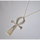 Srebrna verižica " Ankh"