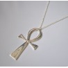 Srebrna verižica " Ankh"