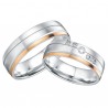 Srebrni prstan "We love each other" zanjo in zanj Srebrni prstan "We love each other" zanjo in zanj