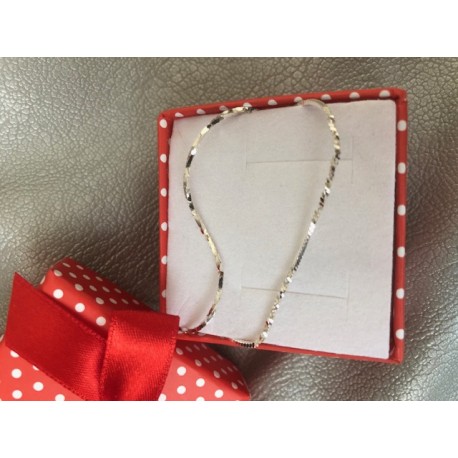 Srebrna zapestnica "kačica"