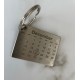 Inox obesek za ključe " Koledar"