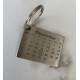 Inox obesek za ključe " Koledar"
