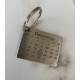 Inox obesek za ključe " Koledar"
