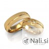 Srebrna prstana s pozlato "We are amazing together"