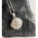 Srebrna verižica " Medaljon angel"