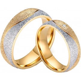 Srebrni prstan "2x love" zanjo in zanj