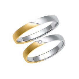 Srebrna prstana s pozlato "Nali K-38826"