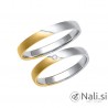 Srebrna prstana s pozlato "Nali K-36626"